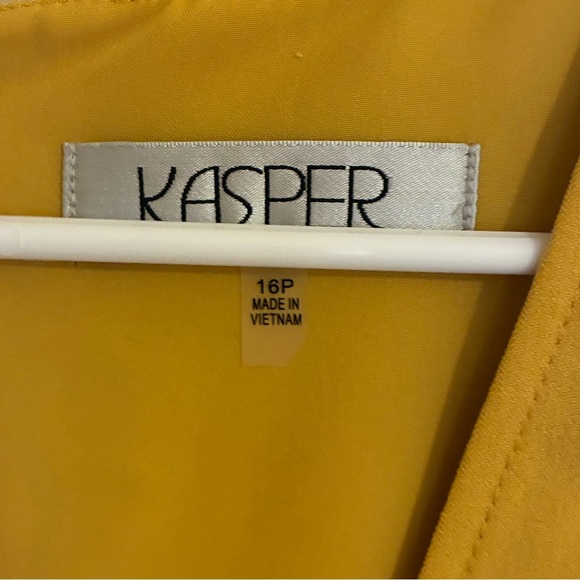 Kasper Yellow Midi Dress - Picture 3 of 4
